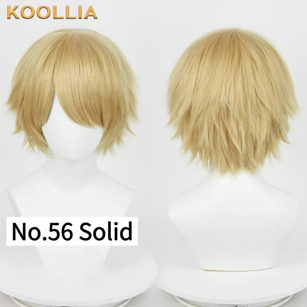 All-purpose 30cm High Temperature Basic Wig(Fluffed-Top)