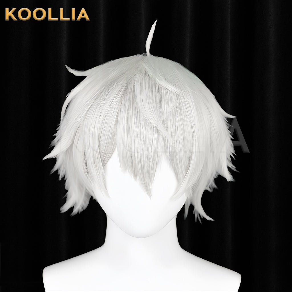 Blue Lock Nagi Seishiro Short White Hair Basic Wig