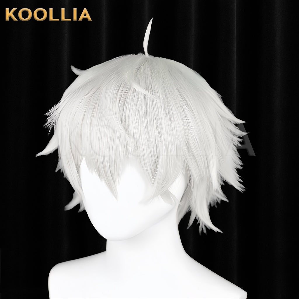 Blue Lock Nagi Seishiro Short White Hair Basic Wig