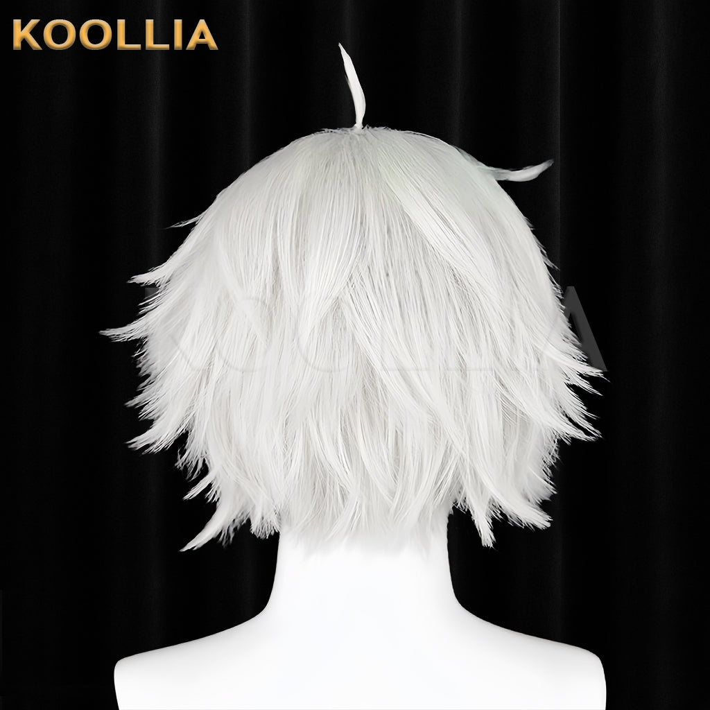 Blue Lock Nagi Seishiro Short White Hair Basic Wig