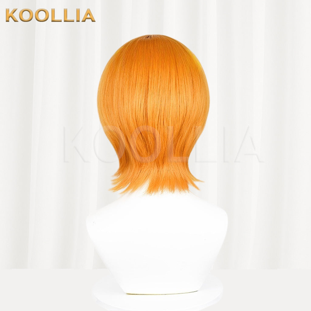One Piece Nami Long Orange Hair Basic Wig