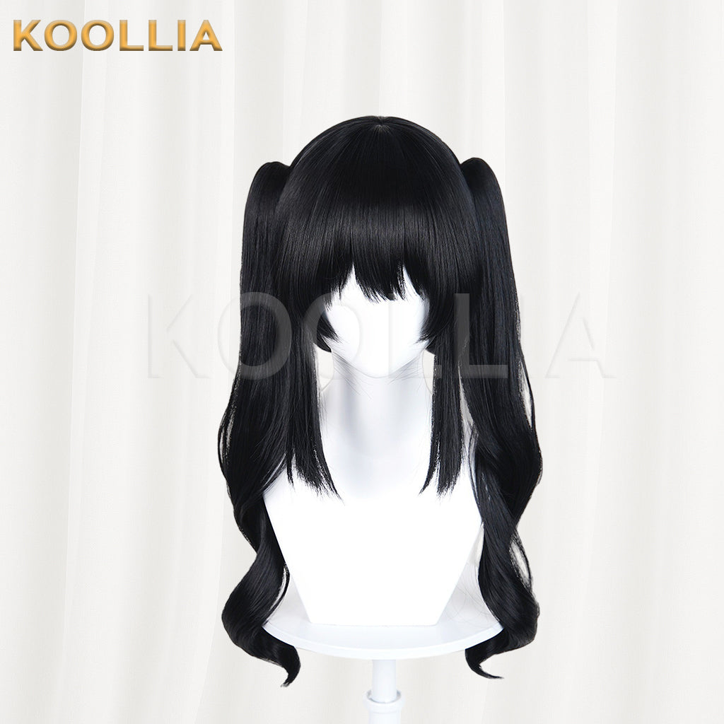 Magical Girl’s Witch Trial Nayoka Kurobe Long Black Hair Basic Wig
