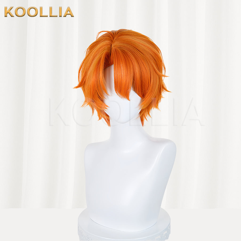 Zootopia Nick·Wilde Short Orange Hair Basic Wig