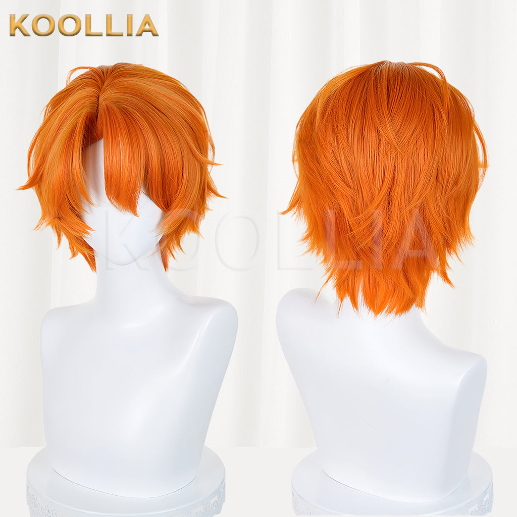 Zootopia Nick·Wilde Short Orange Hair Basic Wig