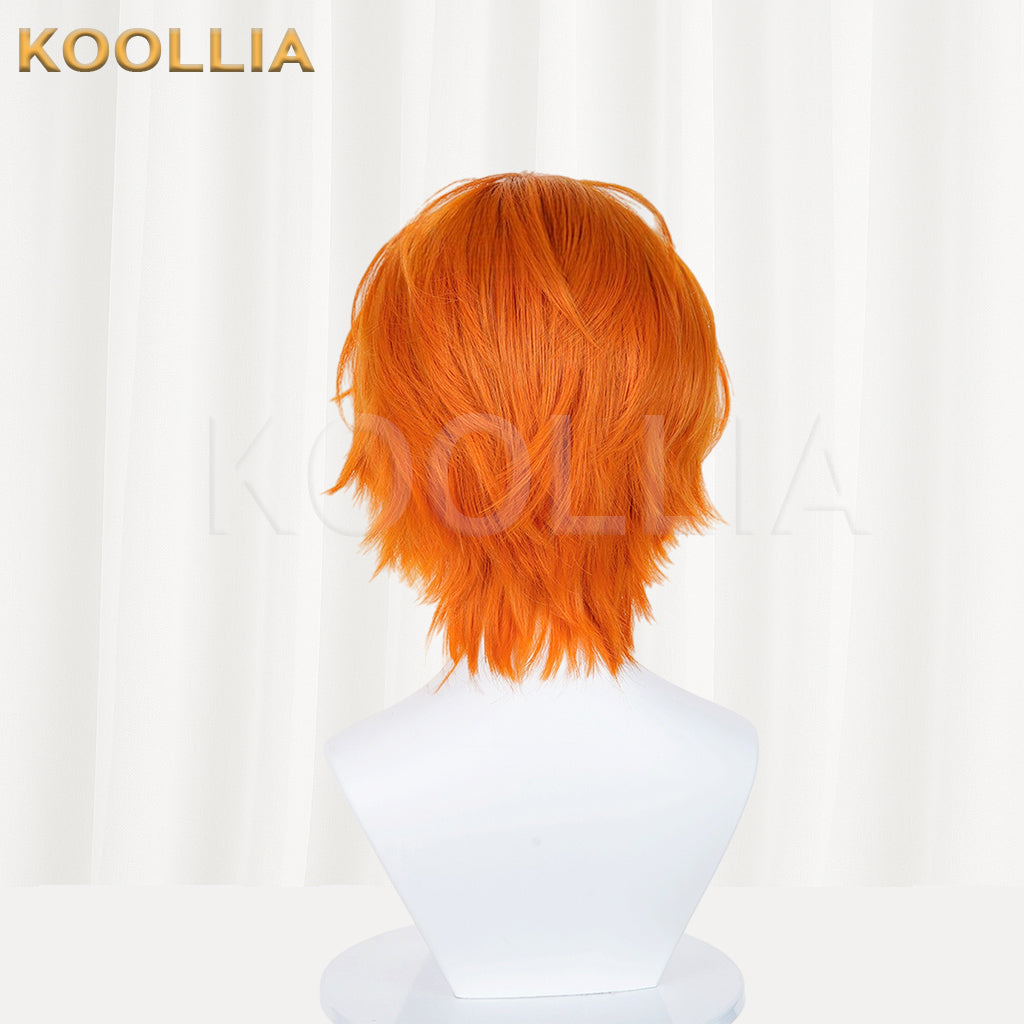 Zootopia Nick·Wilde Short Orange Hair Basic Wig