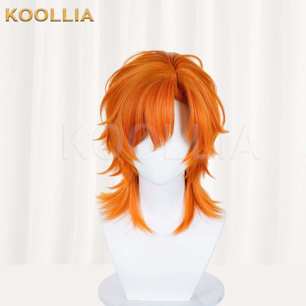Zootopia Nick·Wilde Short Orange Hair Basic Wig