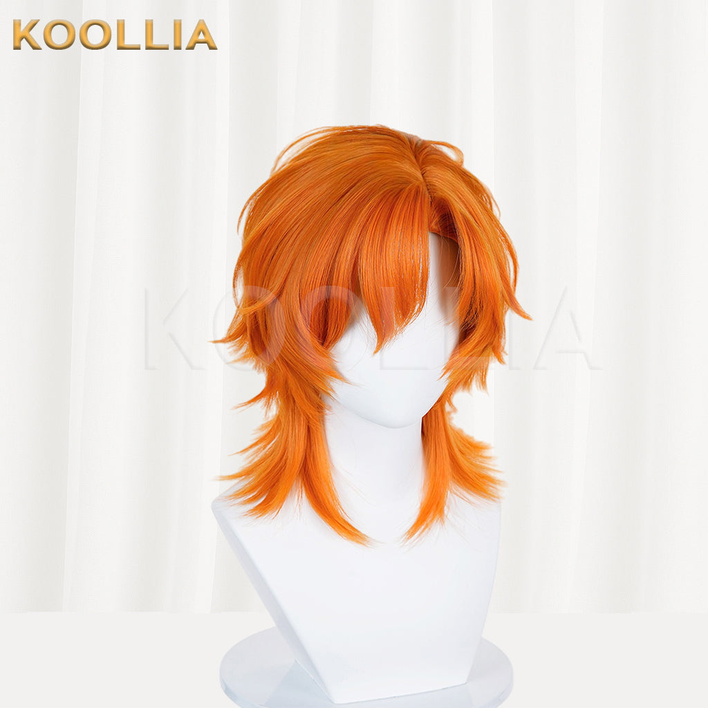 Zootopia Nick·Wilde Short Orange Hair Basic Wig