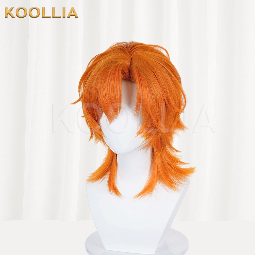 Zootopia Nick·Wilde Short Orange Hair Basic Wig