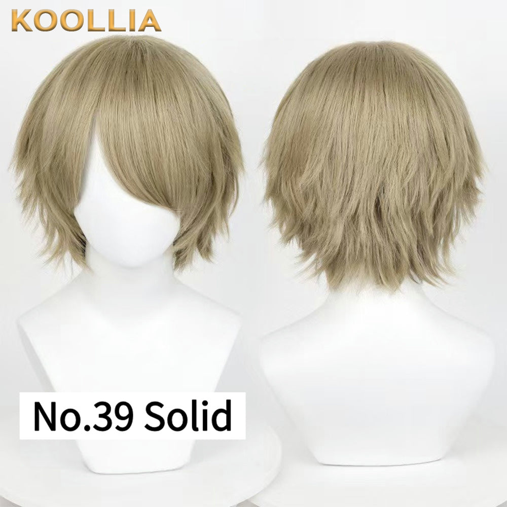 All-purpose 30cm High Temperature Basic Wig(Fluffed-Top)