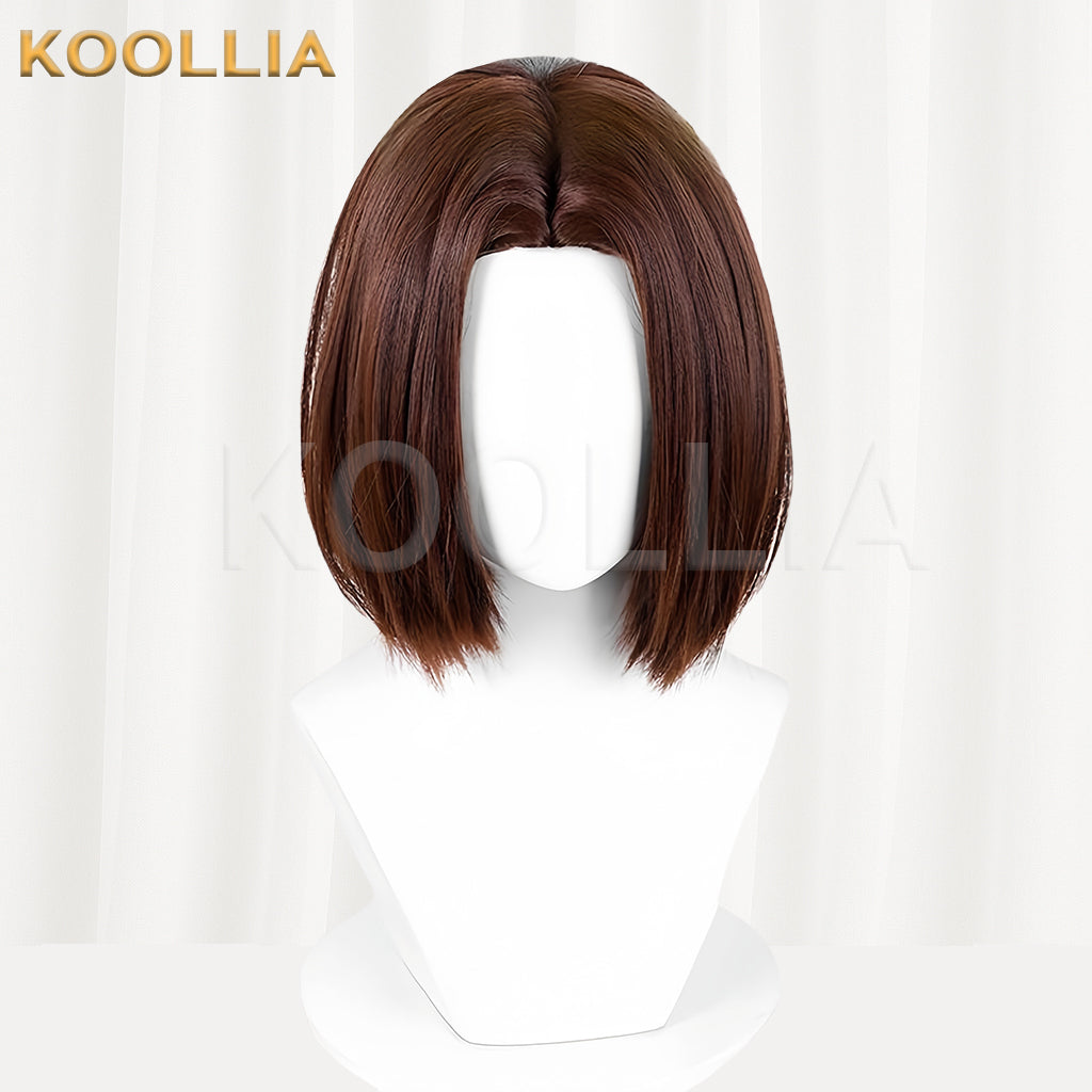 Narotu Nohara Rin Short Brown Hair Basic Wig