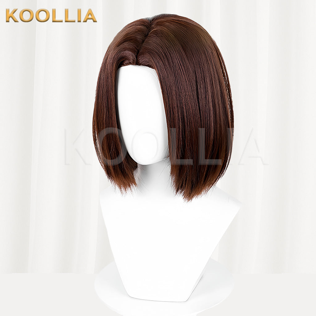 Narotu Nohara Rin Short Brown Hair Basic Wig