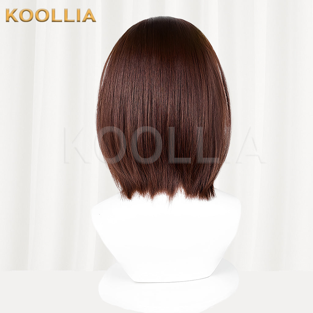 Narotu Nohara Rin Short Brown Hair Basic Wig
