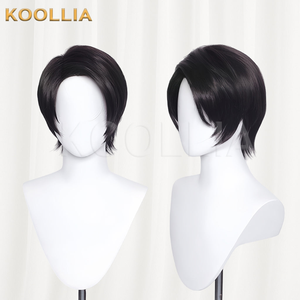 Jujukaitsu Kaisen Yuta Short Black Hair Basic Wig