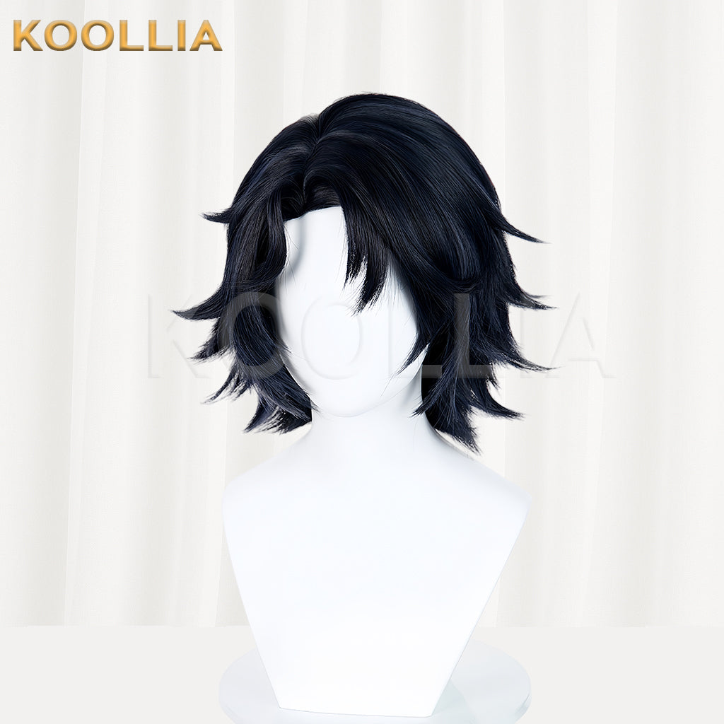 Identity Ⅴ Puppeteer Walking Between Realms Short Blue Hair Basic Wigs