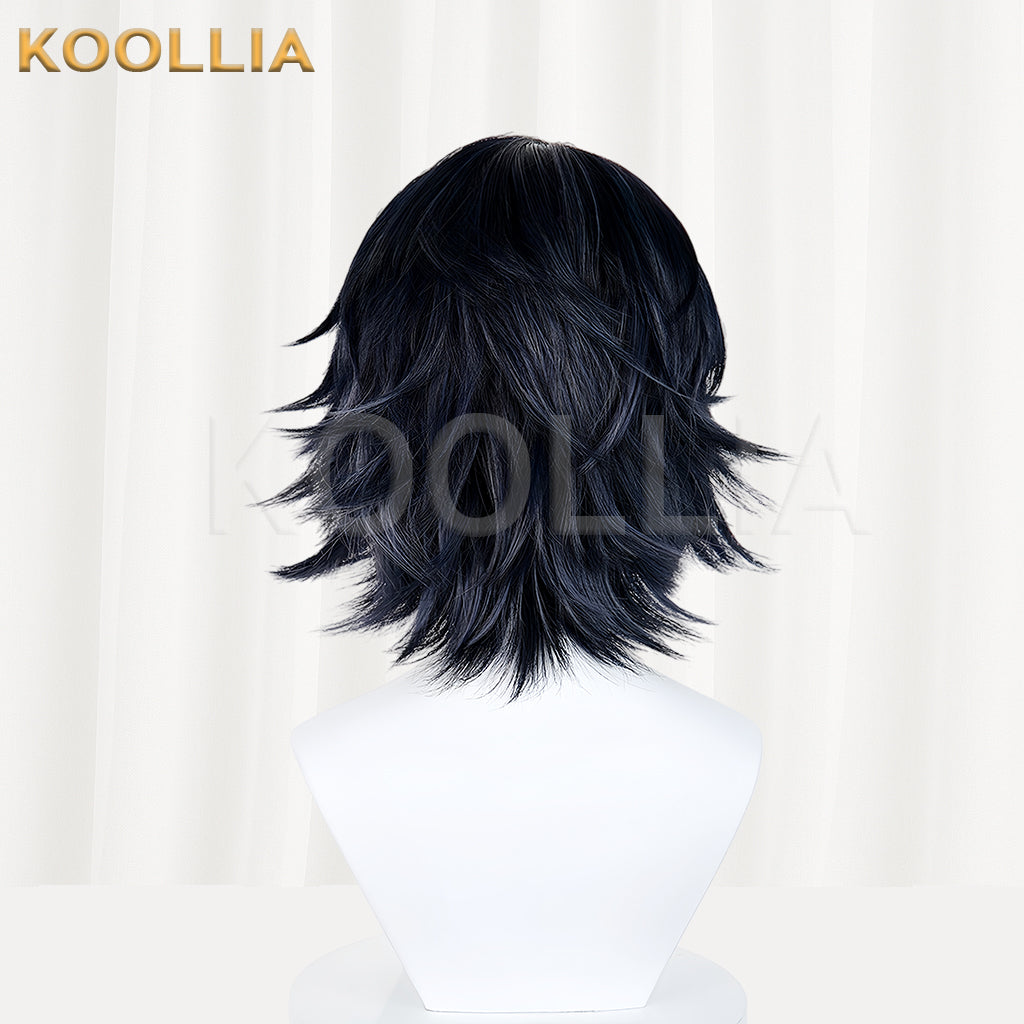 Identity Ⅴ Puppeteer Walking Between Realms Short Blue Hair Basic Wigs