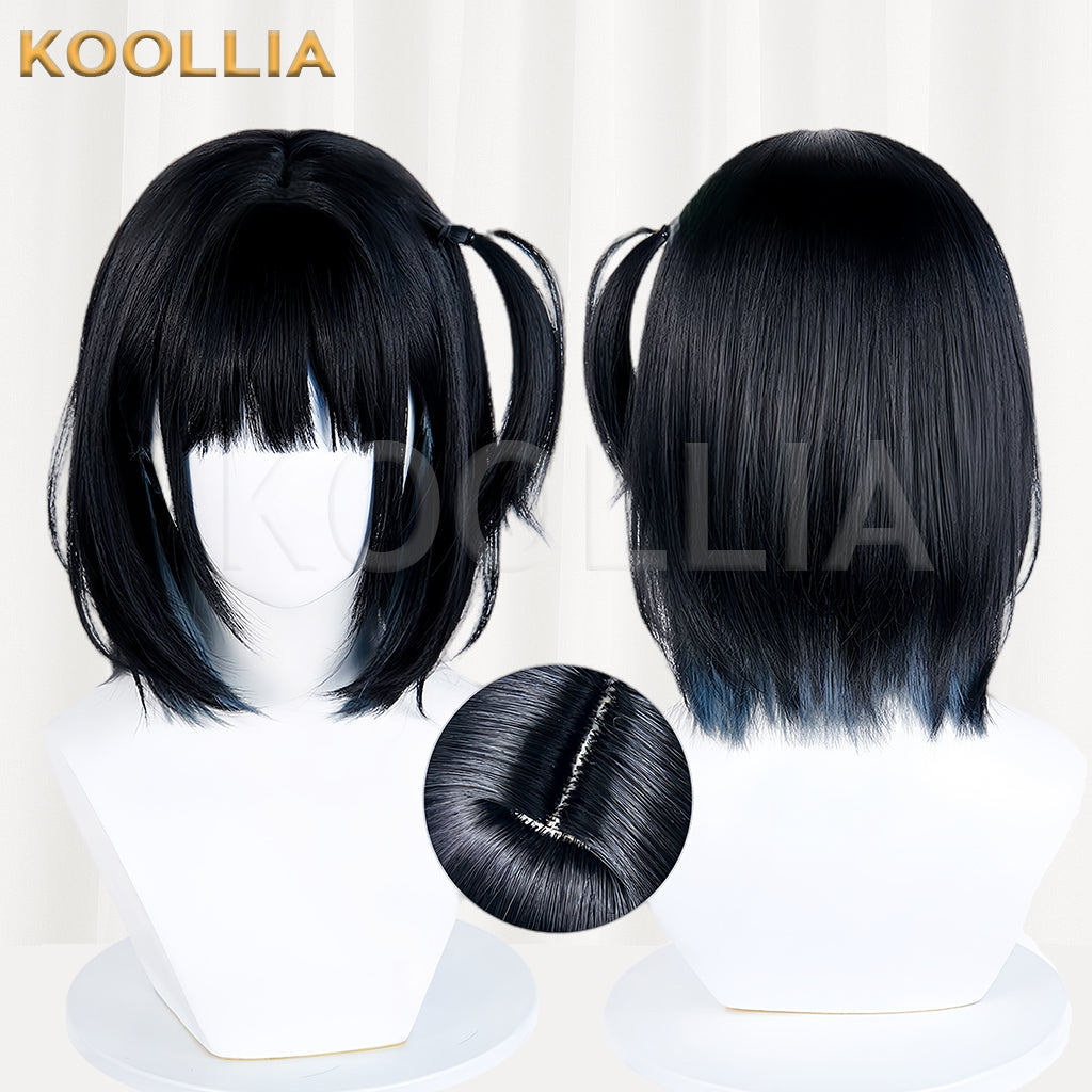 Link Click Qiao Ling Short Black Hair Basic Wig