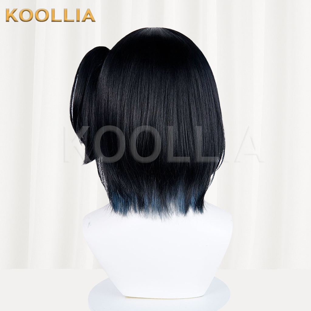 Link Click Qiao Ling Short Black Hair Basic Wig