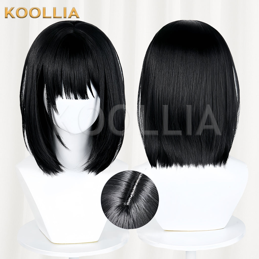 Link Click Qiao Ling Short Black Hair Basic Wig