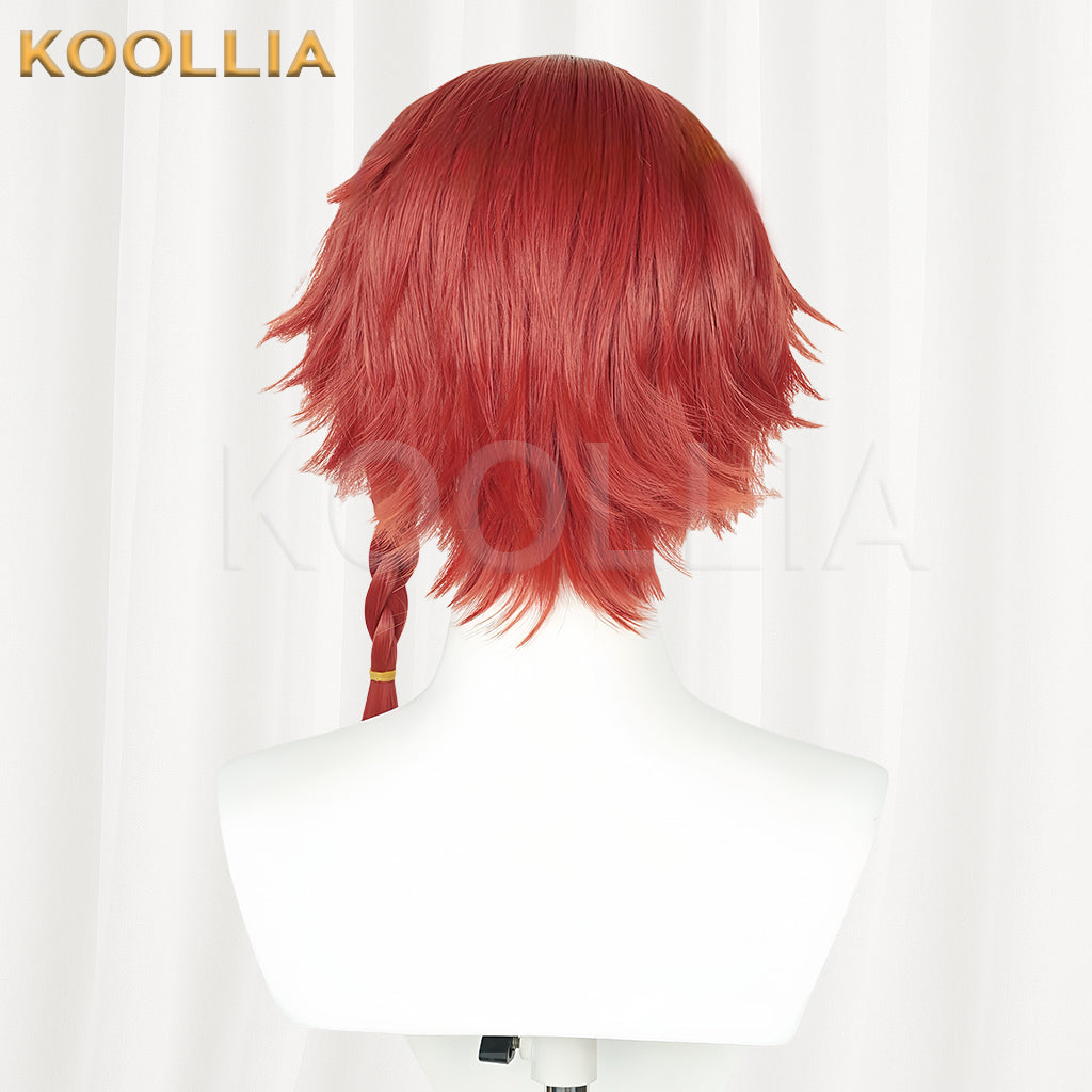 Blue Lock Ranze Kurona Short Red Hair Basic Wig