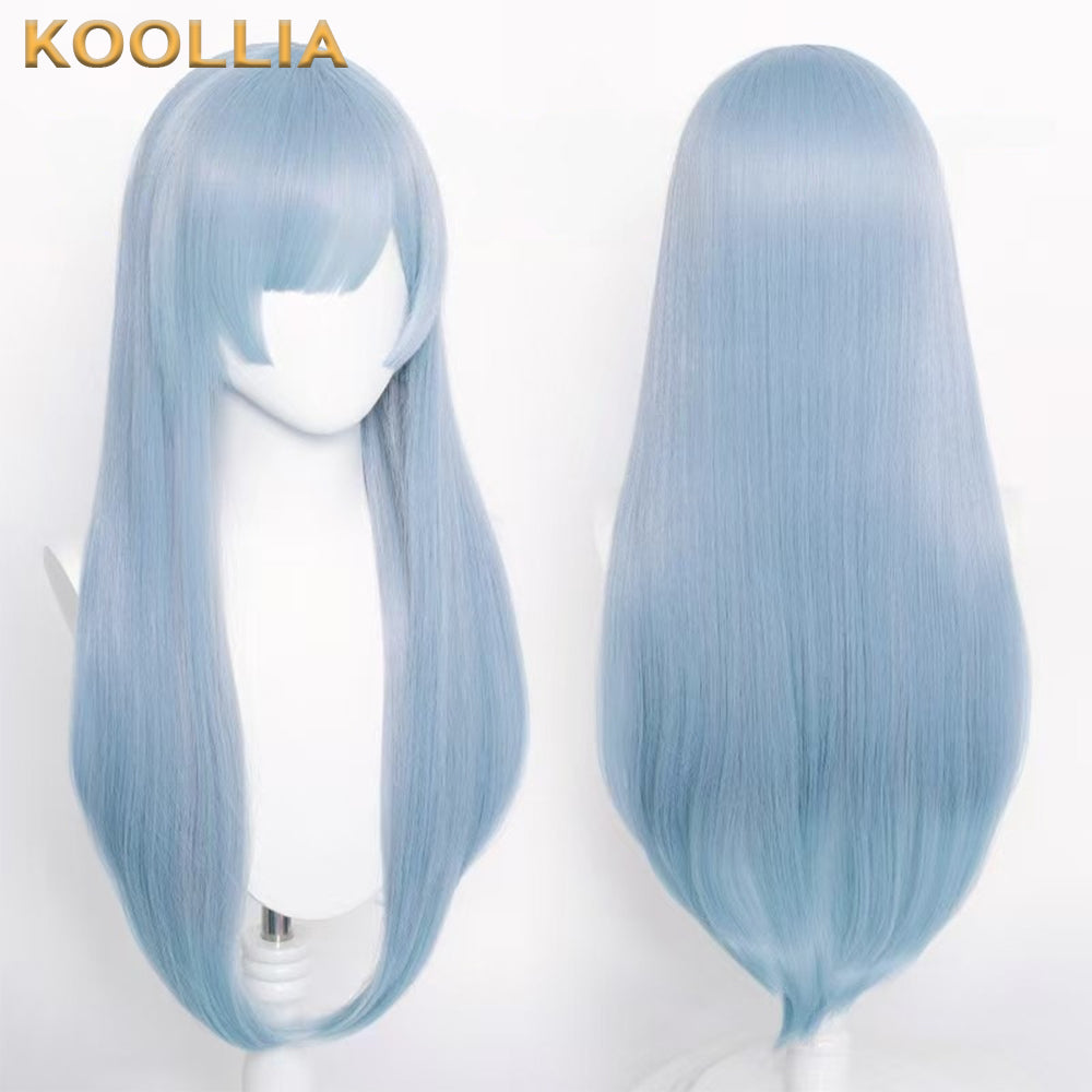Re:Life in a Different World from Zero Ram&Rem Long Pink/Blue Hair Basic Wig