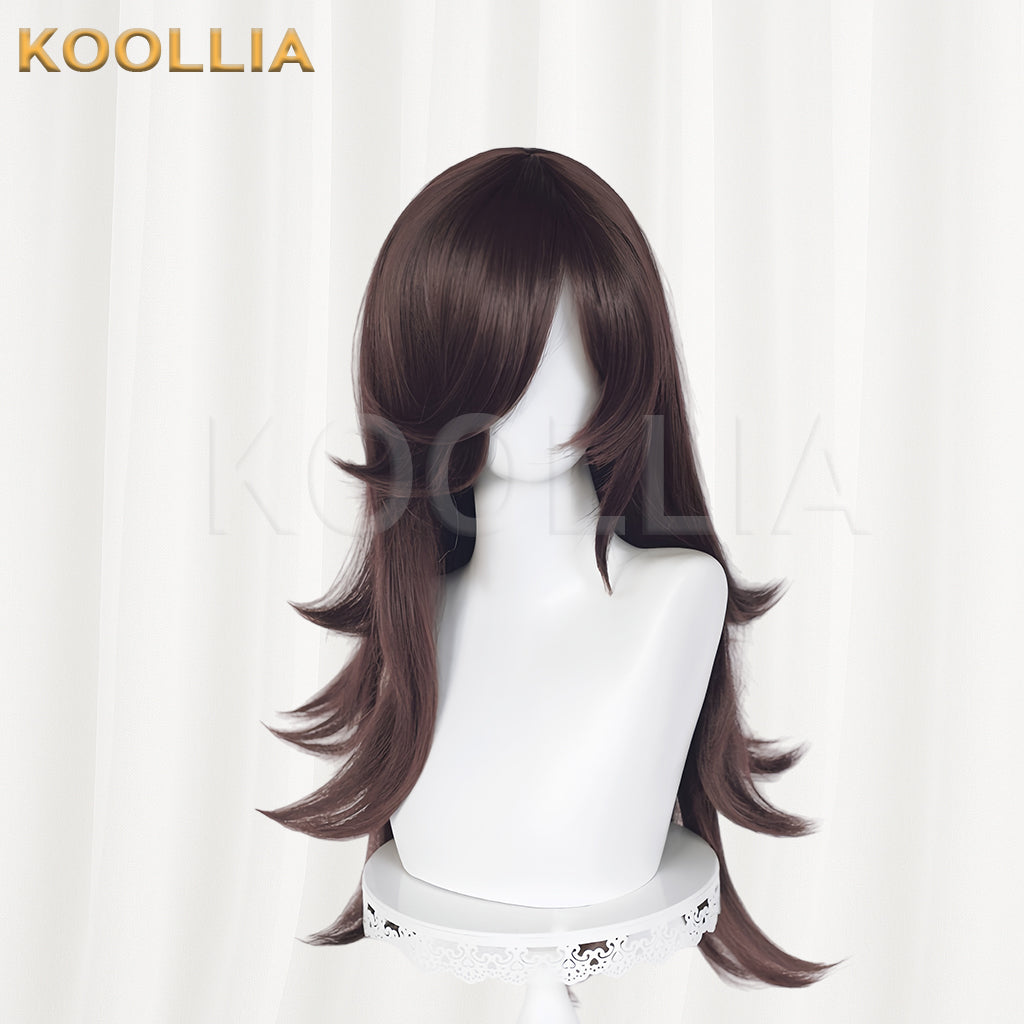 Umamusume: Pretty Derby Rice Shower Long Brown Hair Basic Wig