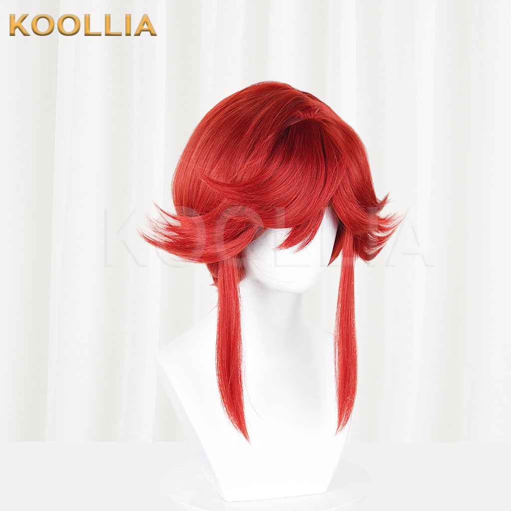 Gachiakuta Riyo Reaper Short Red Hair Basic Wig