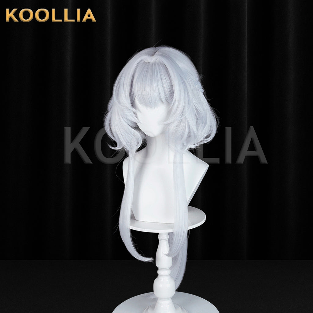 Arknights Rosmontis Long Sliver Hair Basic Wig