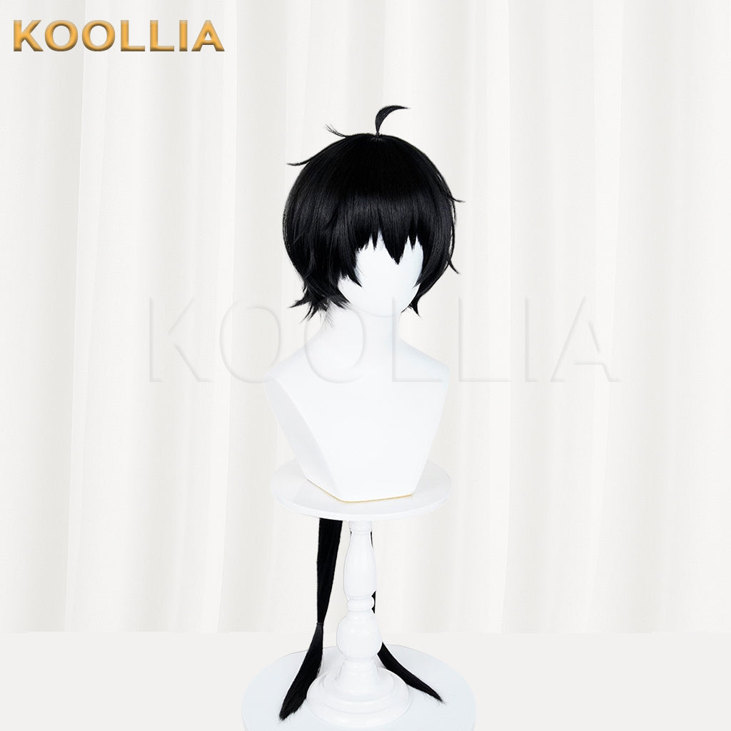 Wuthering Waves Rover Long Black Hair Basic Wig