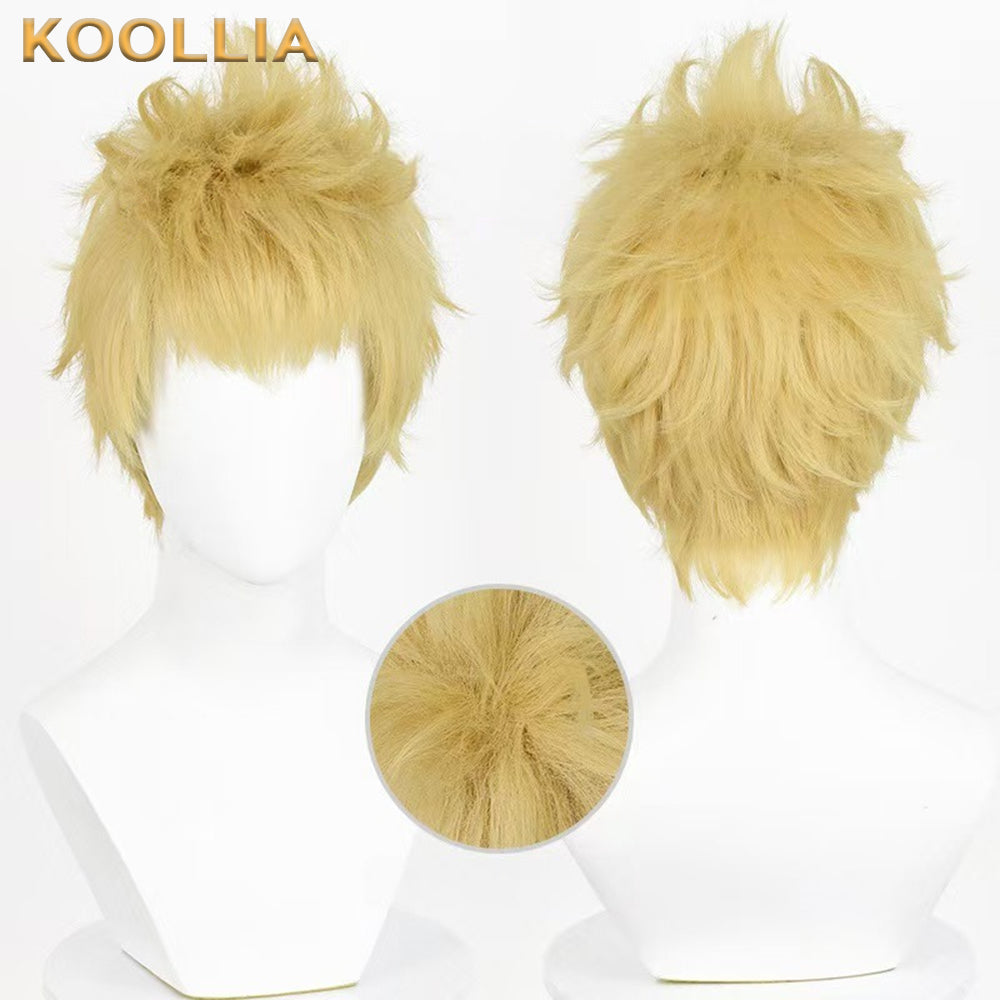 Persona 5 Ryuji Sakamoto Short Blonde Hair Basic Wig