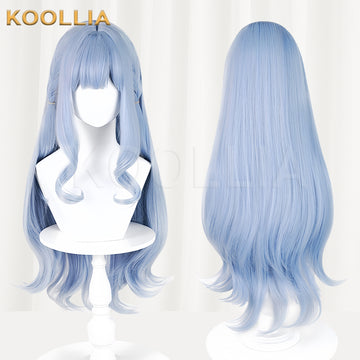 BanG Dream! It's MyGO!!!!! Sakiko Toyokawa Long Blue Hair Basic Wig - KOOLLIA