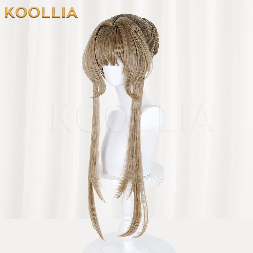 Genshin Impact Sandrone Long Brown Hair Basic Wig