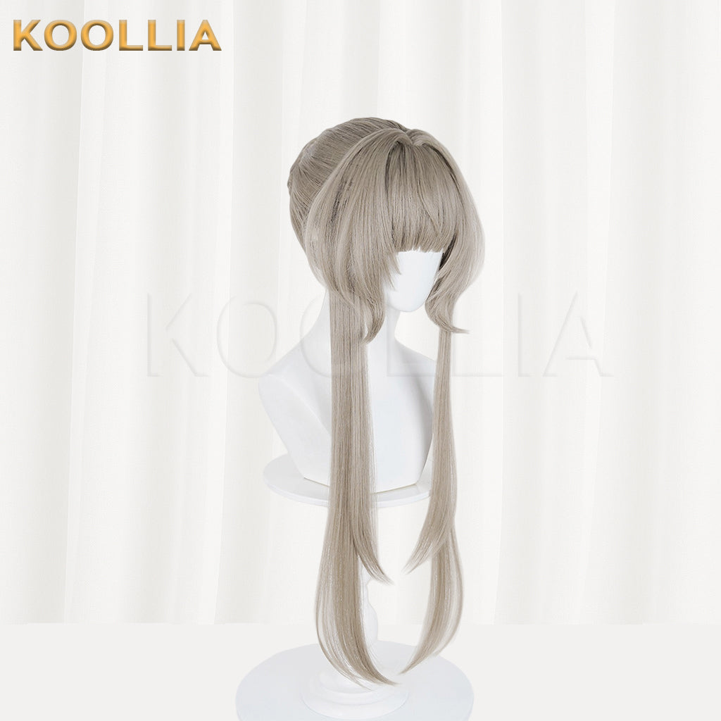 Genshin Impact Sandrone Long Brown Hair Basic Wig