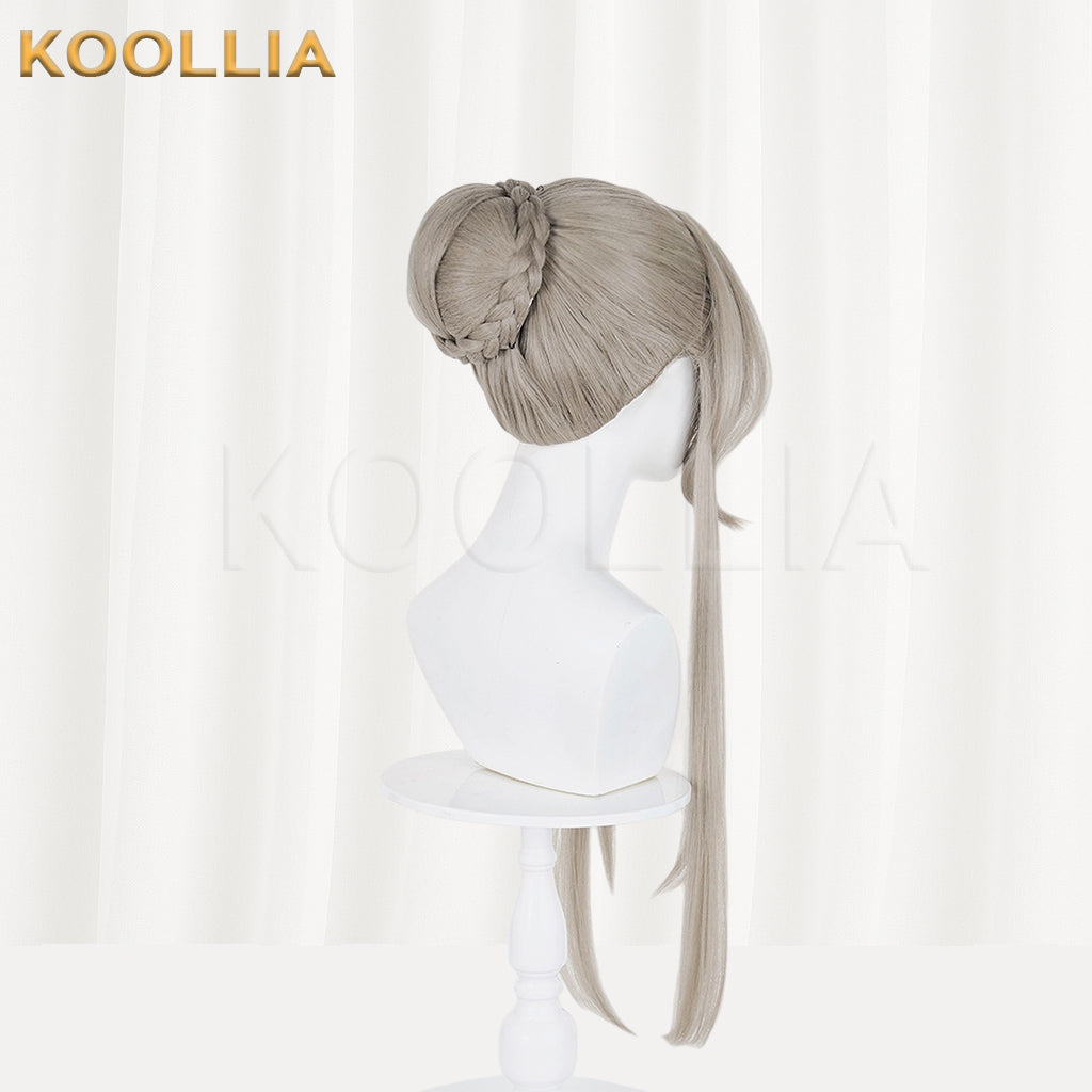 Genshin Impact Sandrone Long Brown Hair Basic Wig