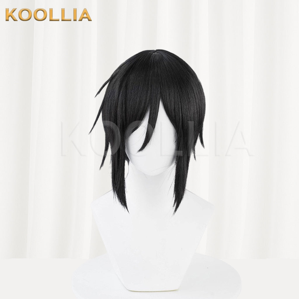 Black Butler Sebastian Michaelis Short Black Hair Basic Wig