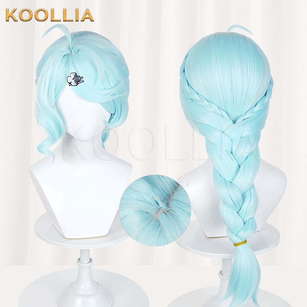 Zenless Zone Zero Seed Long Blue Hair Basic Wig