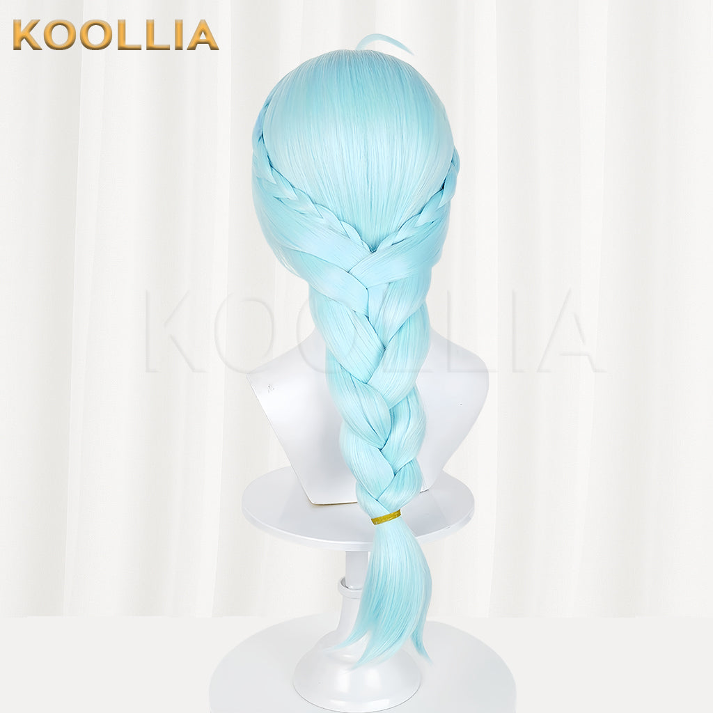 Zenless Zone Zero Seed Long Blue Hair Basic Wig