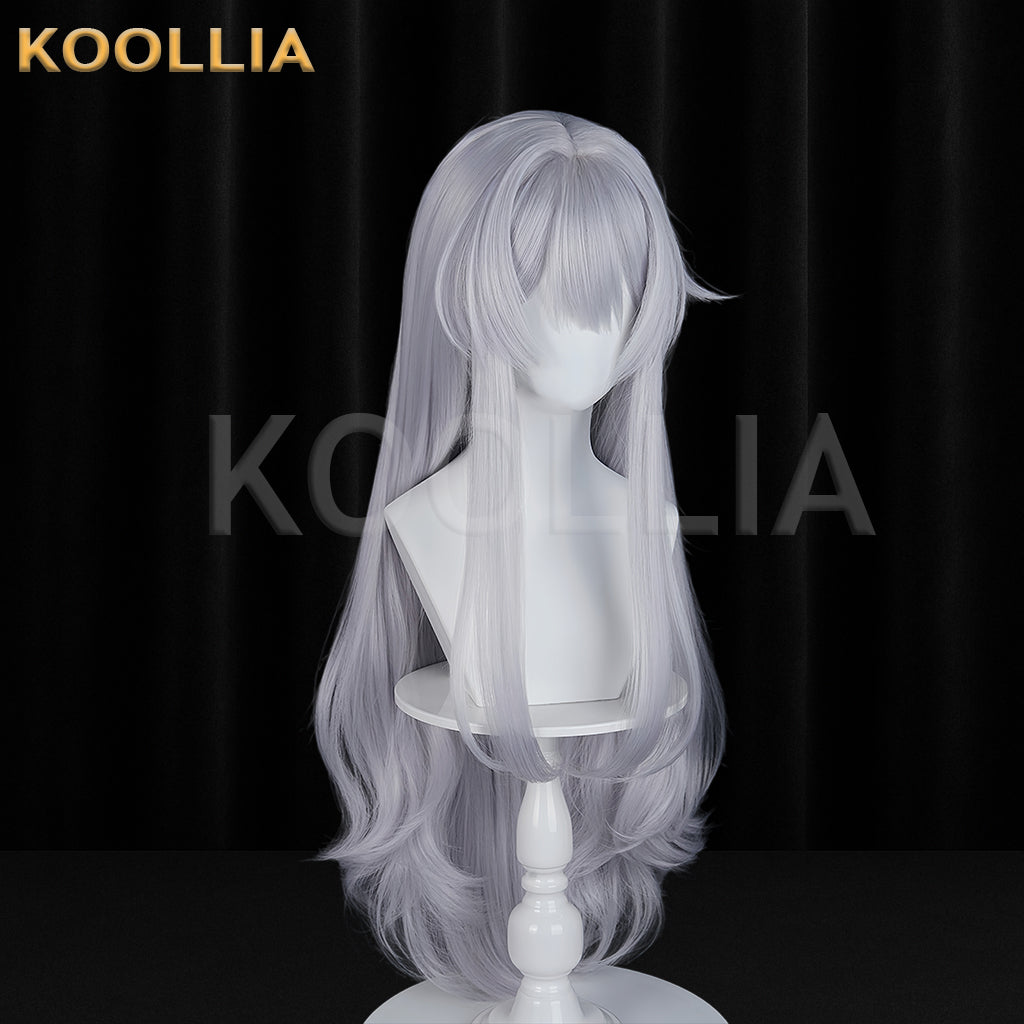 Azur Lane Shinano Long Silver Hair Basic Wig