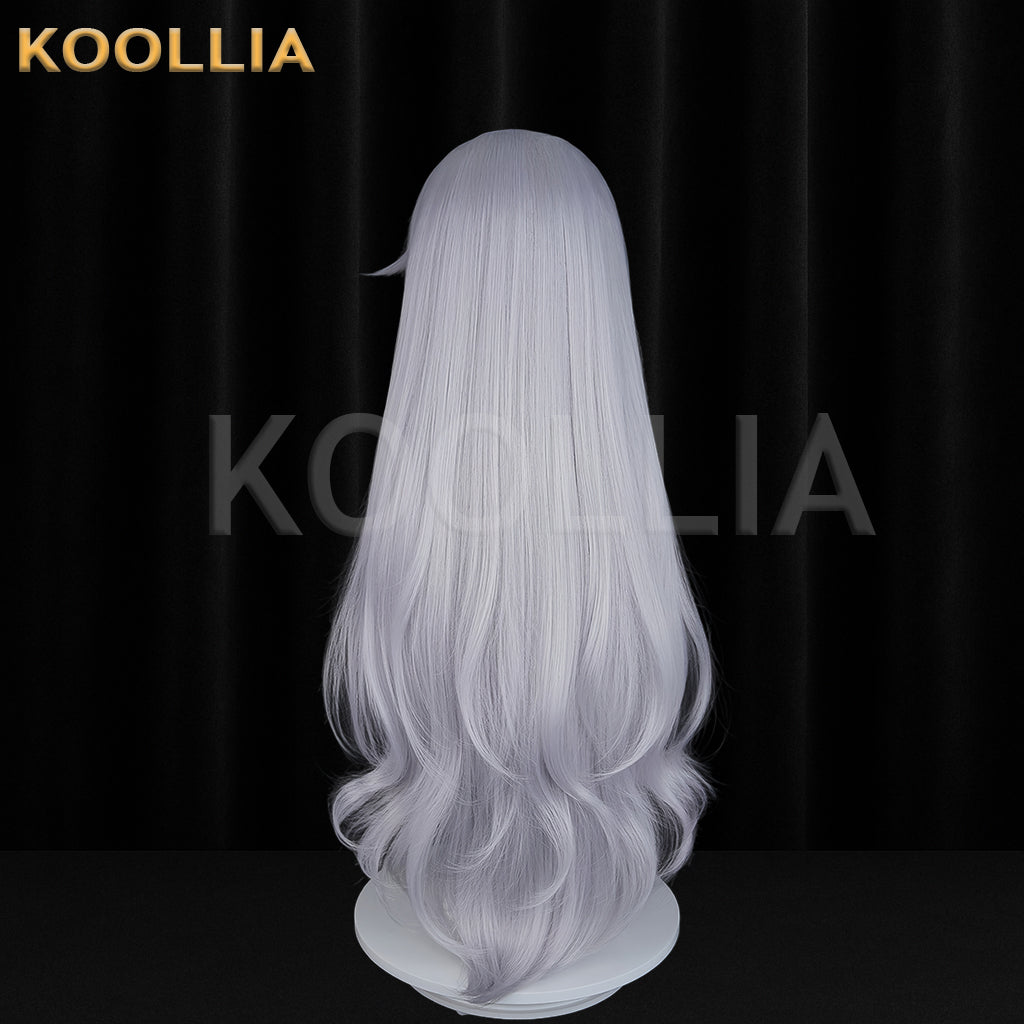 Azur Lane Shinano Long Silver Hair Basic Wig