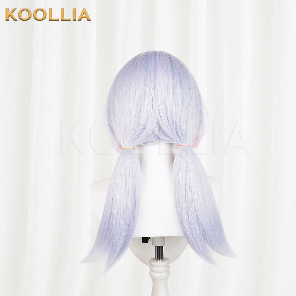 Genshin Impact Sigewinne Long Light Blue Hair Basic Wig