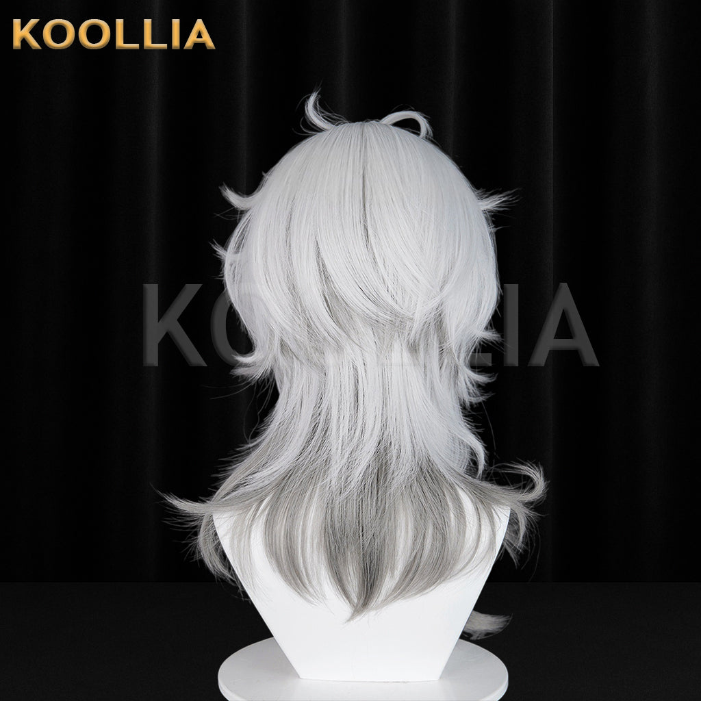 Arknights Silverash The Reignfrost Long Mix Hair Basic Wig