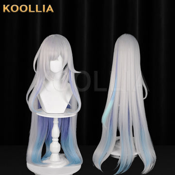 Genshin Impact Skirk Long Mix Hair Basic Wig - KOOLLIA