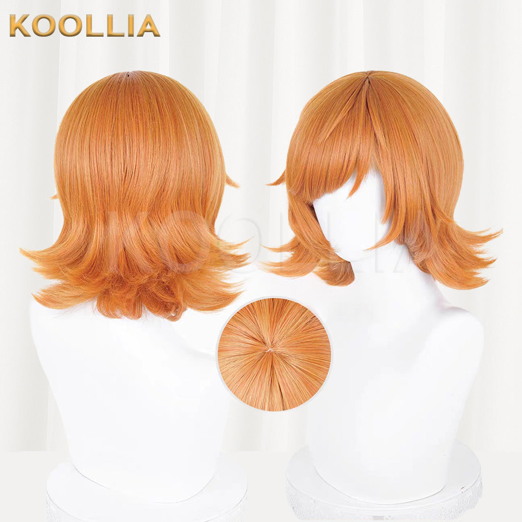 Marvel Rivals Squirrel Girl Short Orange Hair Basic Wig