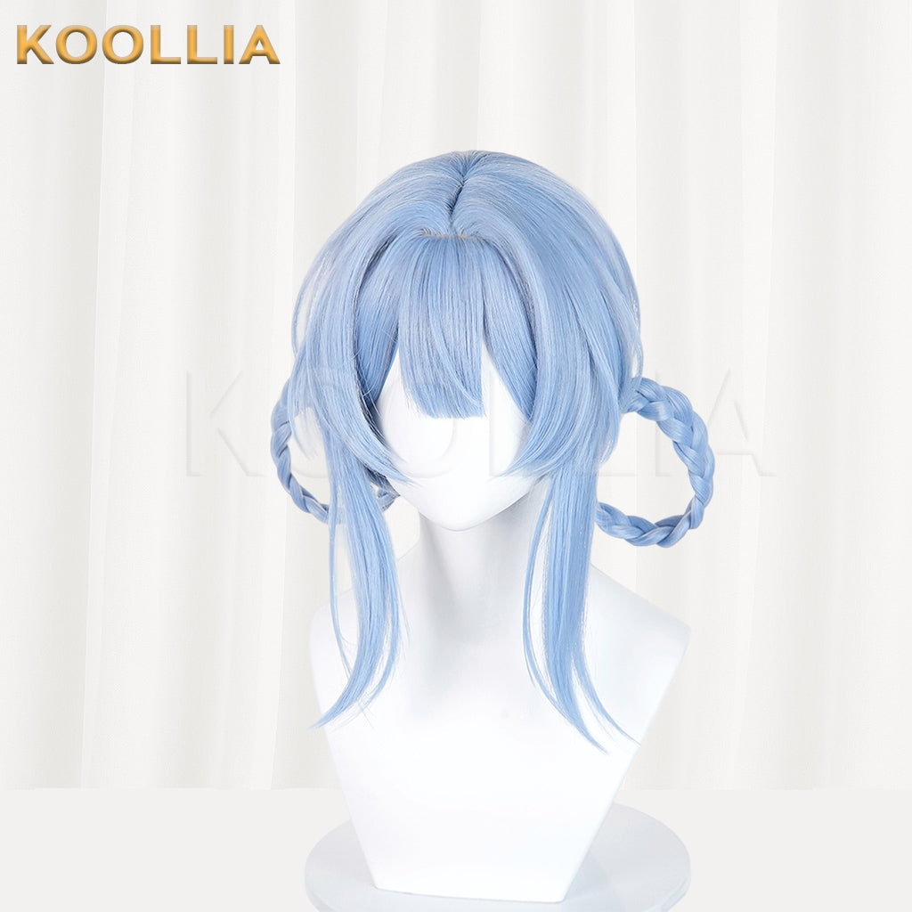 Magical Girl’s Witch Trial Tachibana Sherii Short Blue Hair Basic Wig