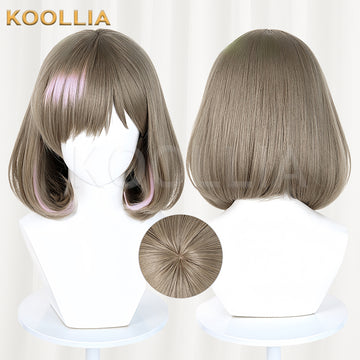 Love Live!Tang Keke Short Blonde Hair Basic Wig - KOOLLIA