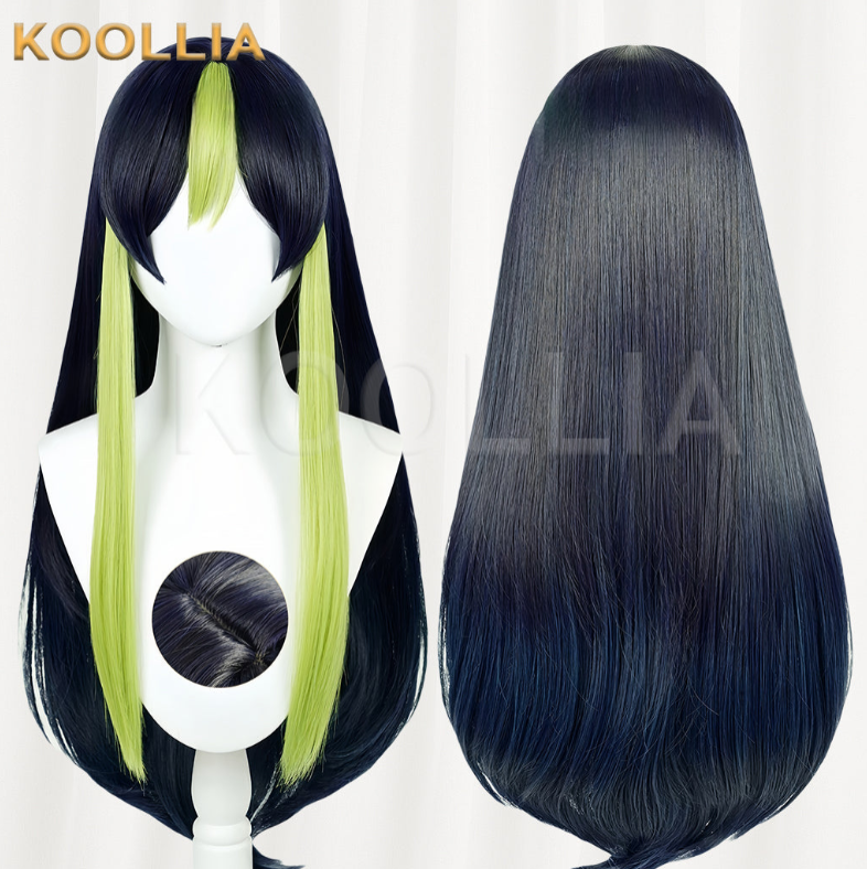 Genshin Impact Tighnari Long Blue Green Hair Basic Wig