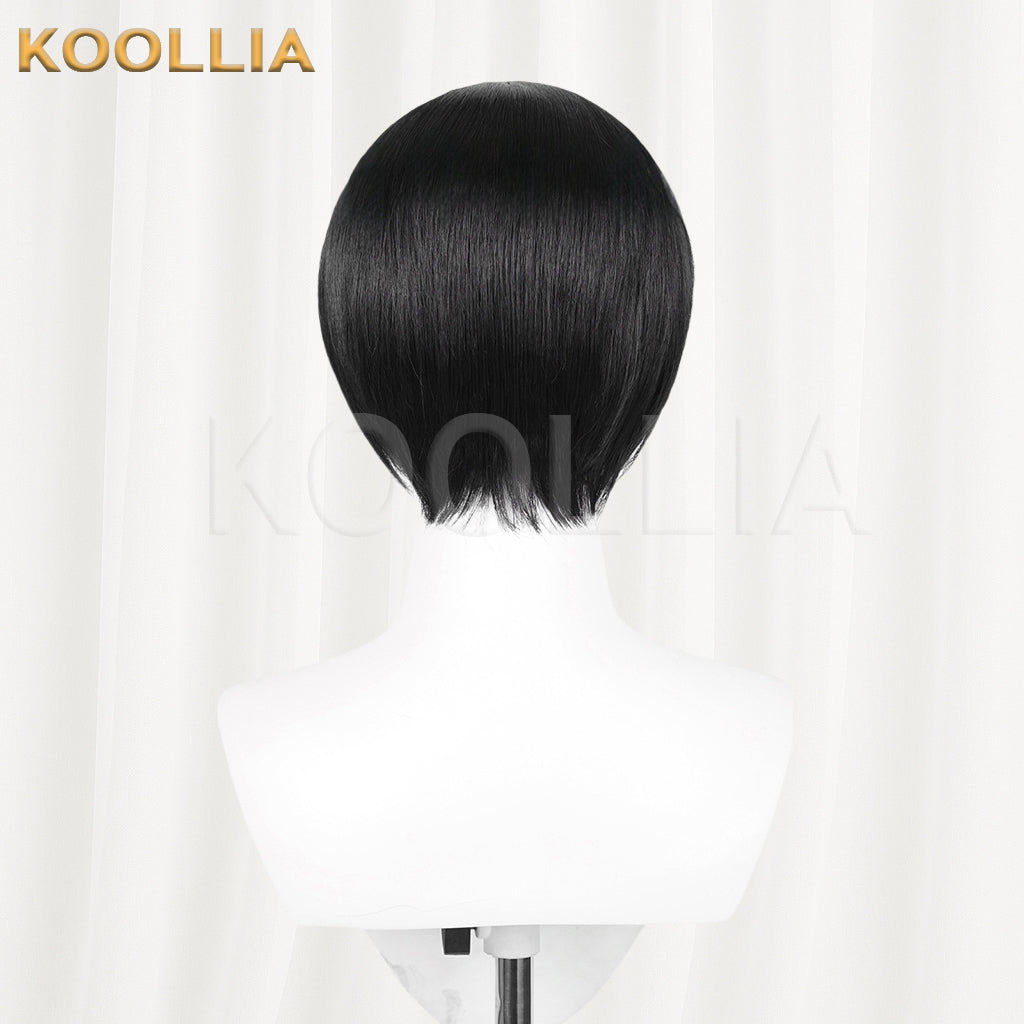 Haikyuu Tobio Kageyama Short Black Hair Basic Wig