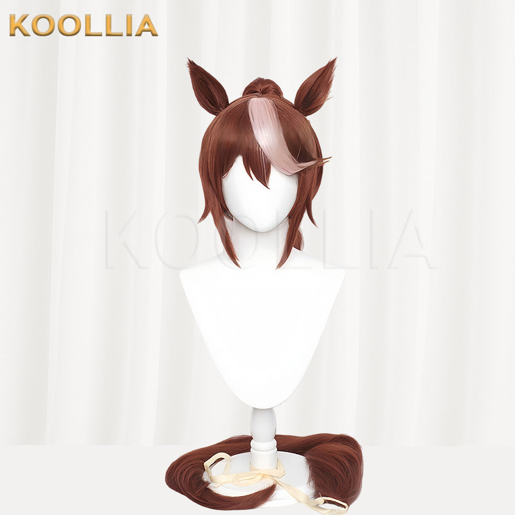 Umamusume: Pretty Derby Tokai Teio Long Mix Hair Basic Wig