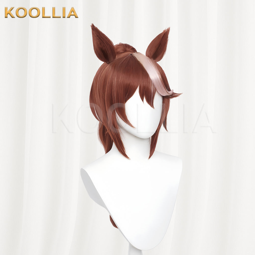 Umamusume: Pretty Derby Tokai Teio Long Mix Hair Basic Wig