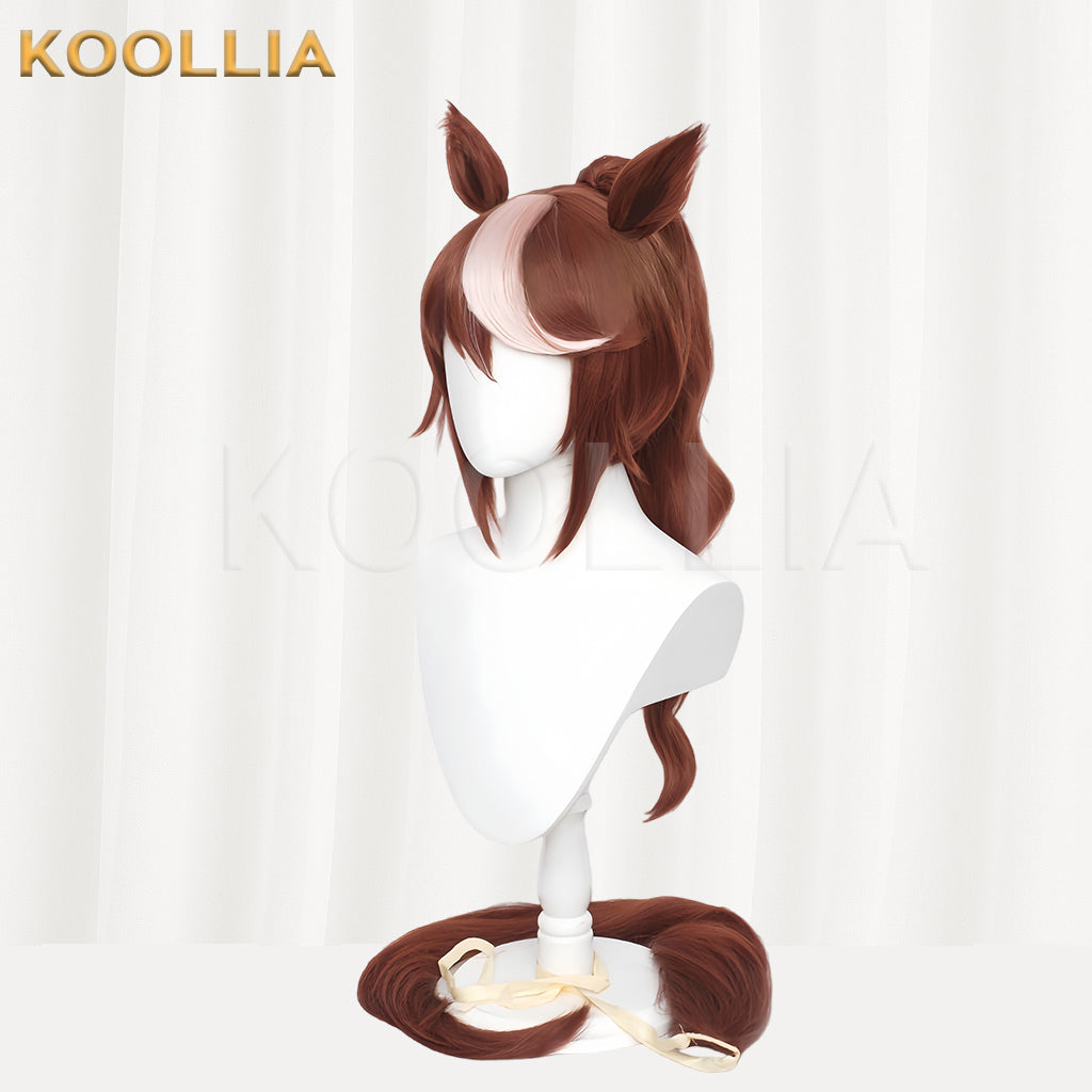 Umamusume: Pretty Derby Tokai Teio Long Mix Hair Basic Wig