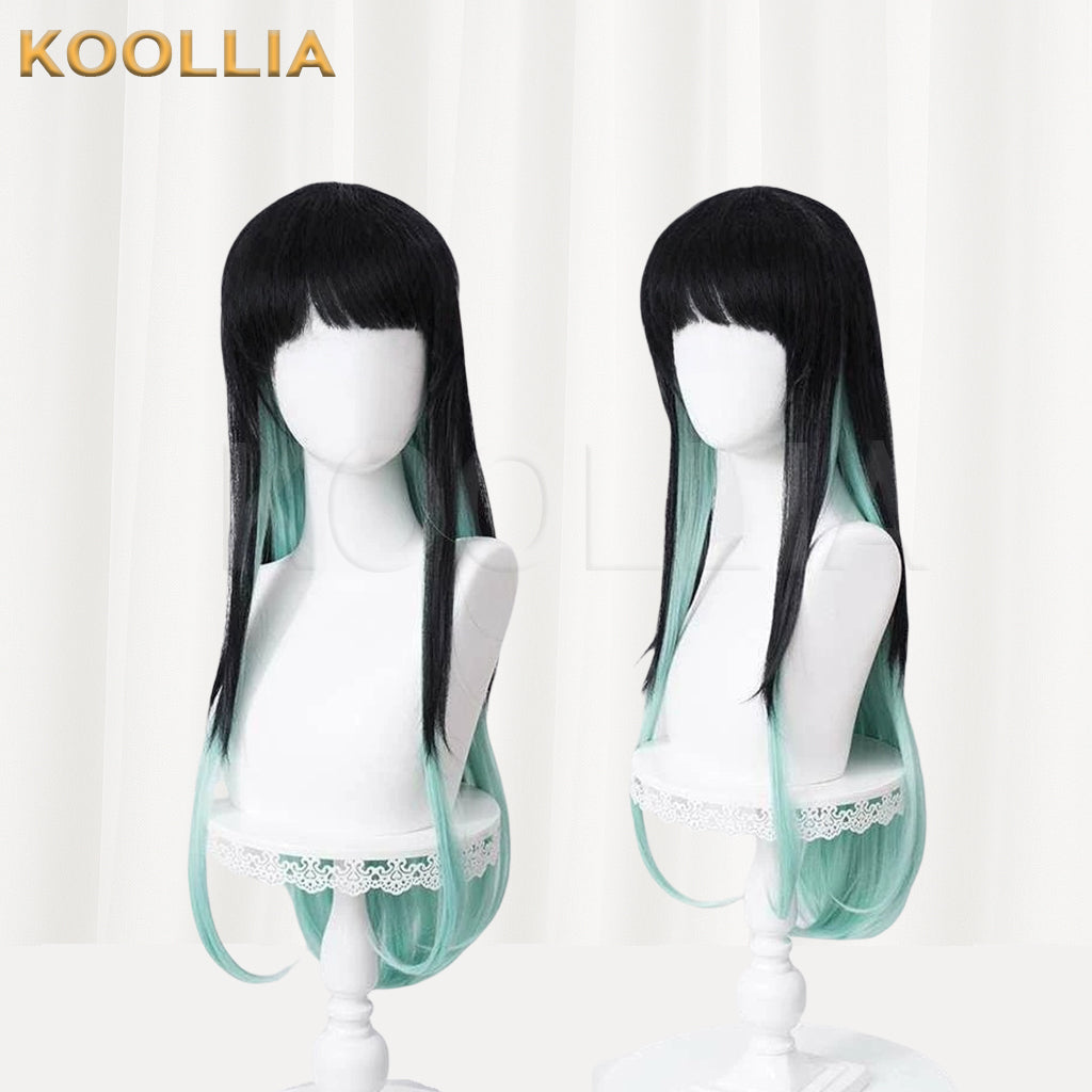 Demon Slayer Tokitou Muichiro Long Mix Hair Basic Wig
